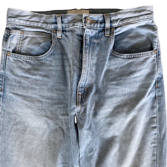 SLVRLAKE London High Rise Straight Ankle Denim Jeans in Sweet Talk | Size 30 - Picture 7 of 12